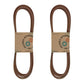 197242 Qty 2: Deck Belt
 Fits AYP