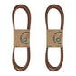 197242 Two Deck Belt Fits AYP Aftermarket Made with Aramid
