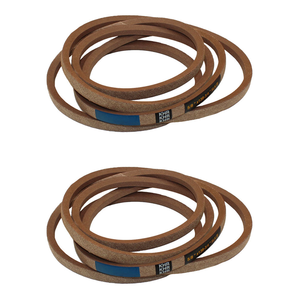 Qty 2: Deck Belt 
 Fits Husqvarna Replaces 197242 Made with Aramid