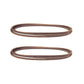 Qty 2: Deck Belt Fits Exmark Replaces 1-653368 Made with Aramid