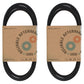Qty 2: V-Belt Fits Jacobsen Replaces 328825 Made With Aramid