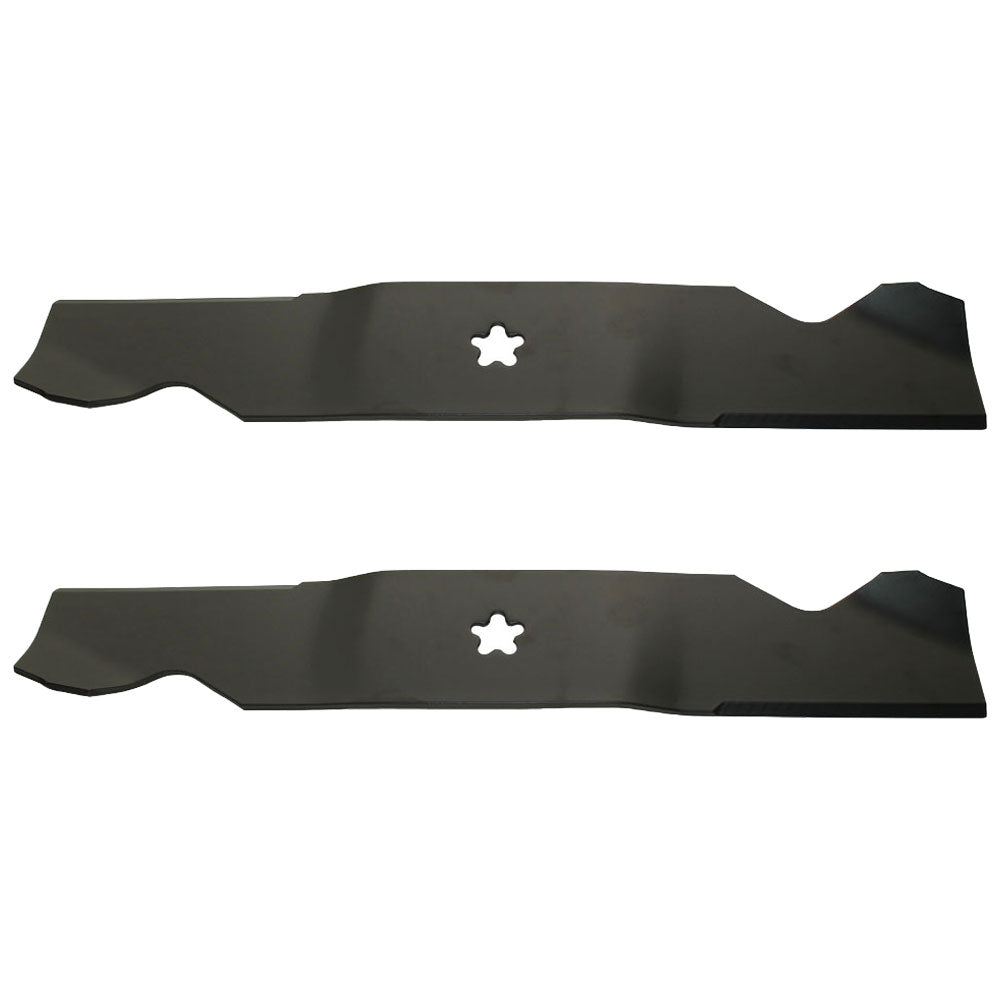 Two (2) Replacement High Lift Blades Fits AYP Models: GTB54A, LT2227A2