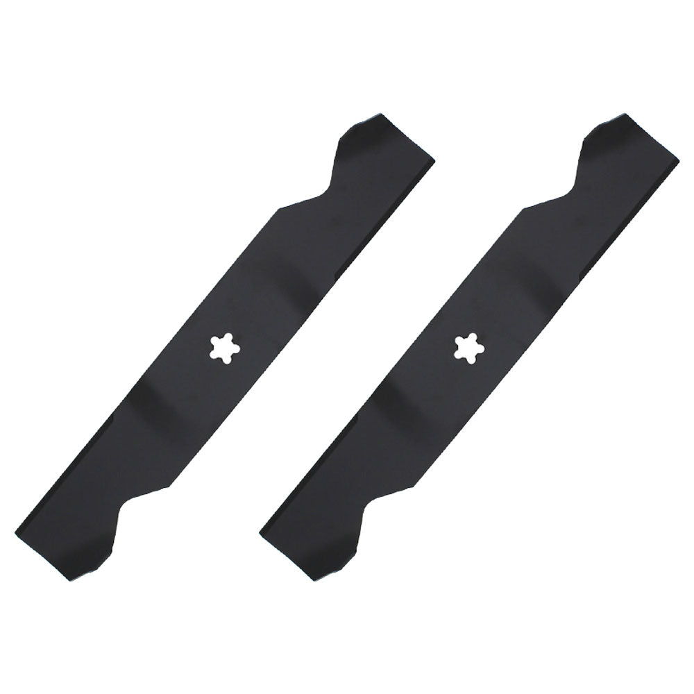 Two (2) Replacement High Lift Blades Fits AYP Models: GTB54A, LT2227A2