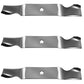 3 Fits Hi Lift Blades Fits Husqvarna 532187256 54" Deck 187254 187256 MZ5424S