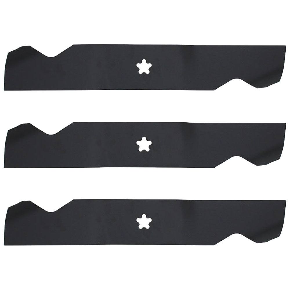 3 Fits Hi Lift Blades Fits Husqvarna 532187256 54" Deck 187254 187256 MZ5424S
