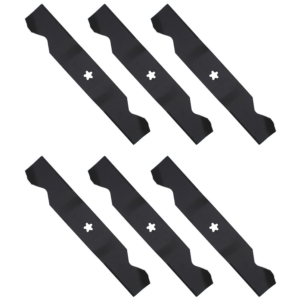 Qty 6: Blade Fits AYP Replaces 532187254