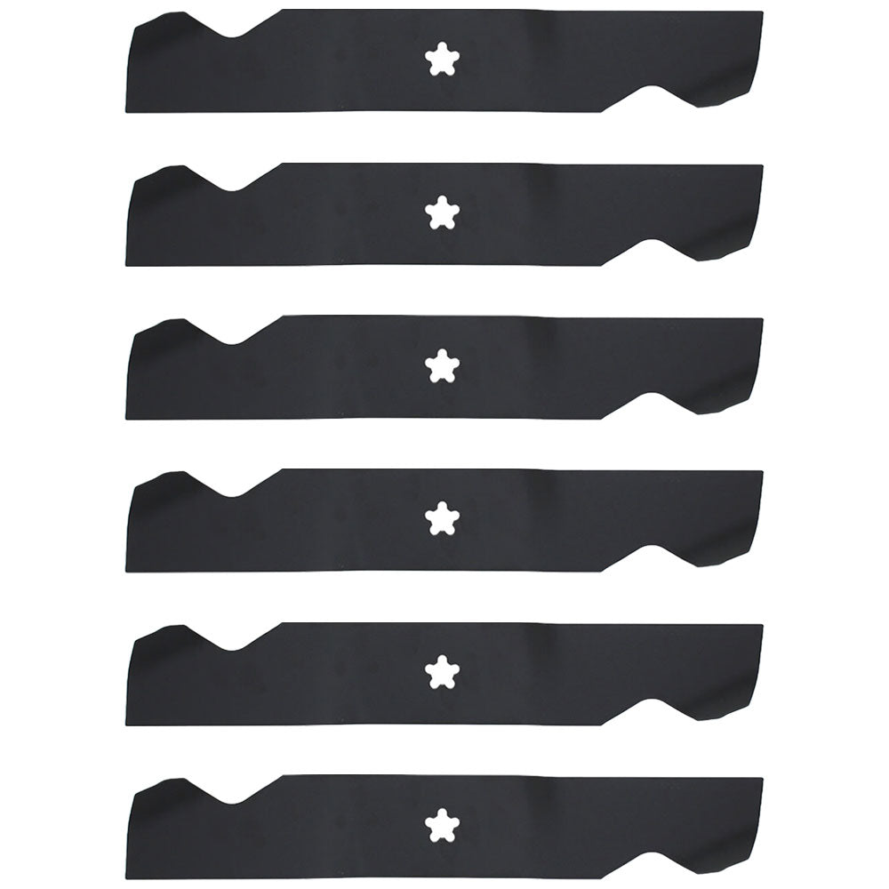 Qty 6: Blade Fits Dixon Replaces 187254