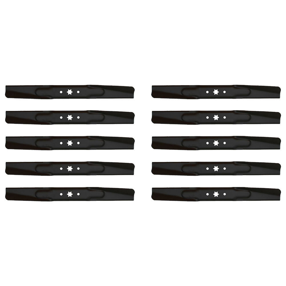 Qty 10: Standard Mower Blades Fits Cub Cadet Replaces 742-04244