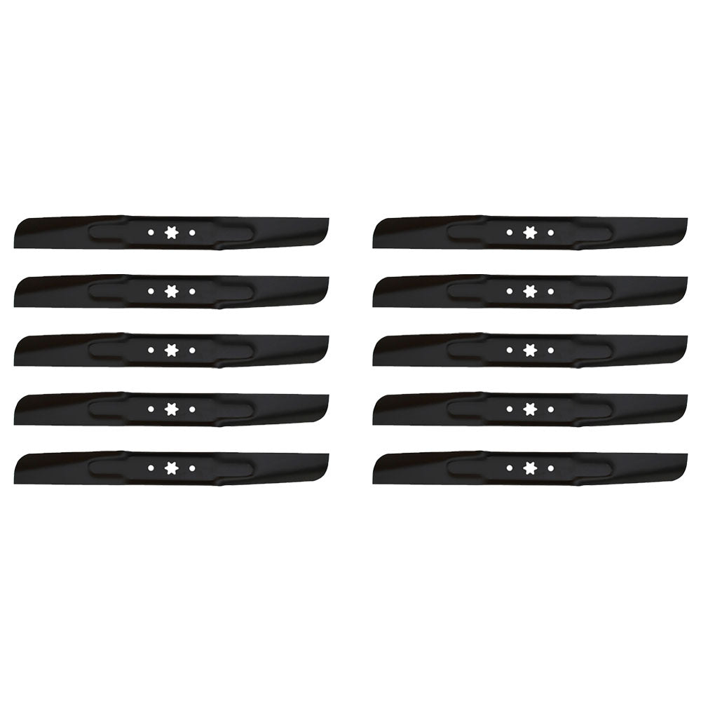 Qty 10: Standard Mower Blades Fits Cub Cadet Replaces 742-04244