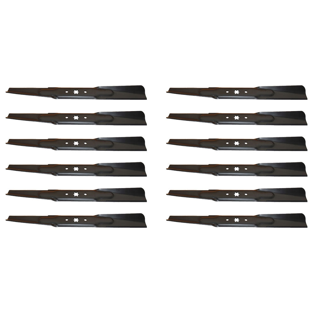 12PK Lawn Mower Blades Fits Cub Cadet 742-04290 942-04290 942-04244 942-04244A