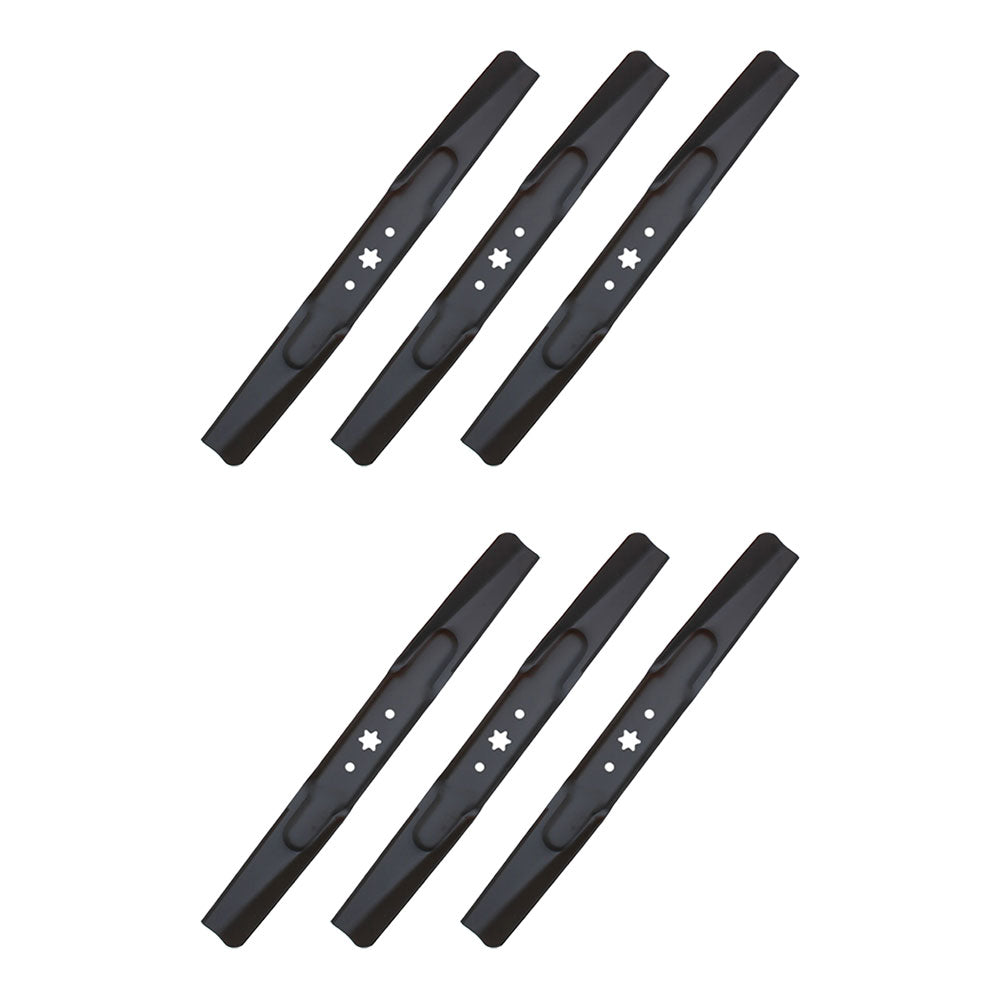 Qty 6: Standard Mower Blade Fits MTD Replaces 742-04244A