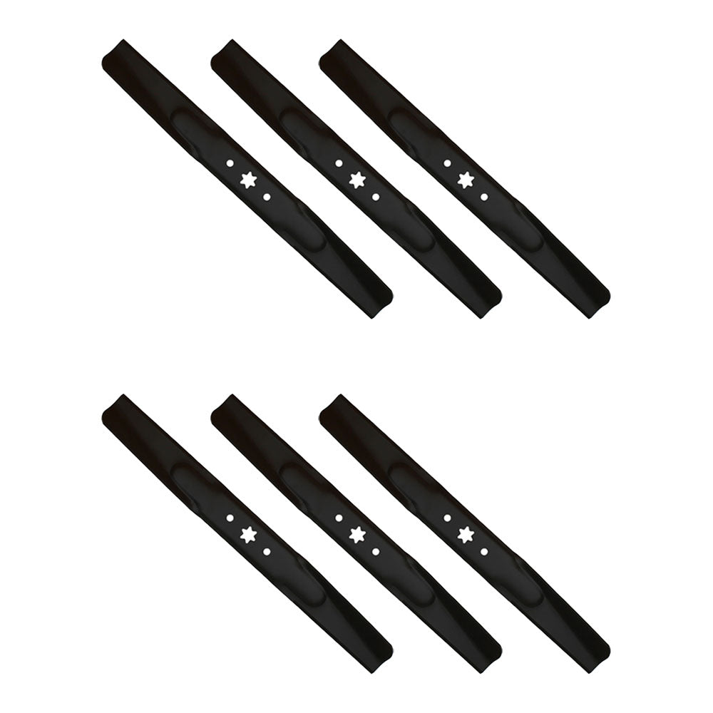 Qty 6: Standard Mower Blade Fits MTD Replaces 742-04244A