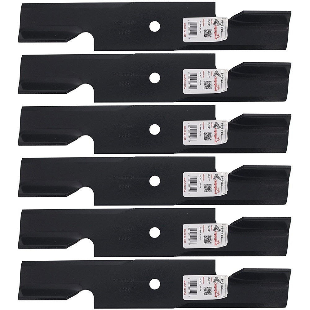 (6) Scag 48" Compatible 91-620 Lawn Mower Blades Replace 48110 481706 482877