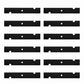 Qty 12: Notched Mower Blade Fits Bad Boy Replaces 038-5350-00