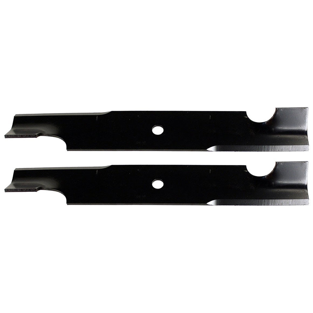 Qty 2: Notched Mower Blade
 Fits Toro Replaces 107-3196-03