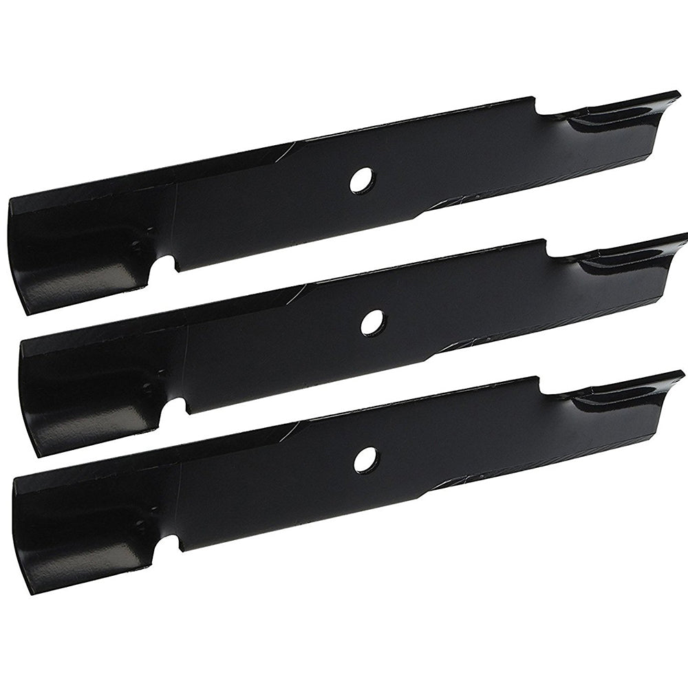 Qty 3: Notched Mower Blade Fits Toro Replaces 107-3196-03