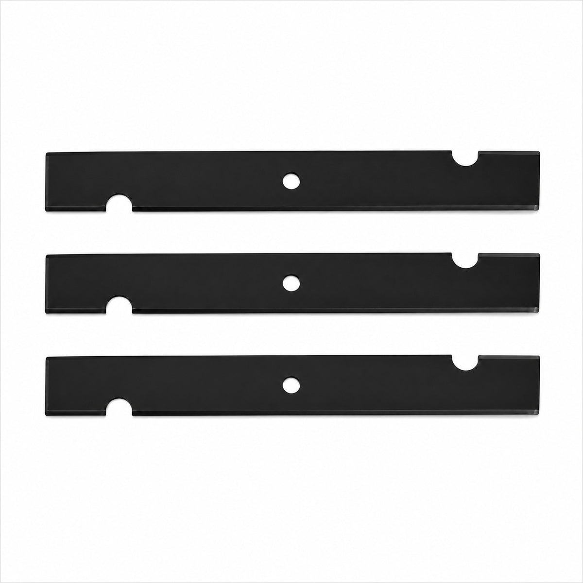 Qty 3: Notched Mower Blade Fits Universal Products Replaces 21871