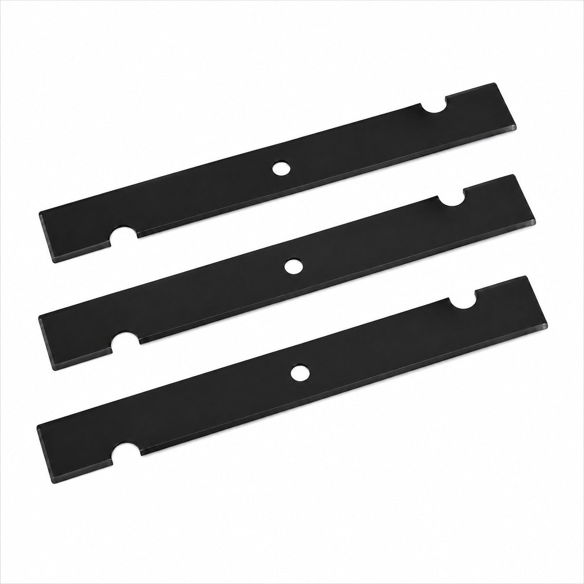 Qty 3: Notched Mower Blade Fits Husqvarna Replaces 539 10 60-40