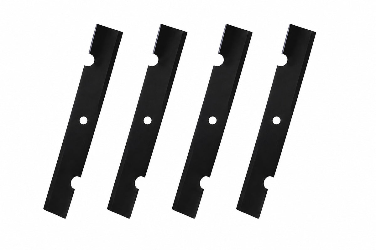 Qty 4: Notched Mower Blade
 Fits Lesco Replaces 021871