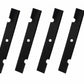 107-3192 Notched Blades for 32" Fits Toro Mower Decks - Pack of Four (4)