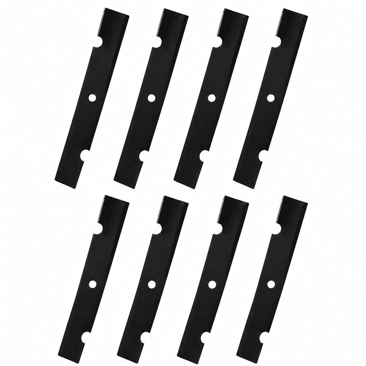 Eight (8) 16-1/2" Notched Blade for Scag-Lesco-Great Dane-Wright Lawn Mowers