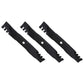 M143520 M145516 3PK Toothed Mulching Blades Fits John Deere 54" Riding Mowers