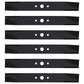 (6) Pack of Lawn Mower Blades Fits SIMPLICITY 1704100AS 1704100SM 1716696A