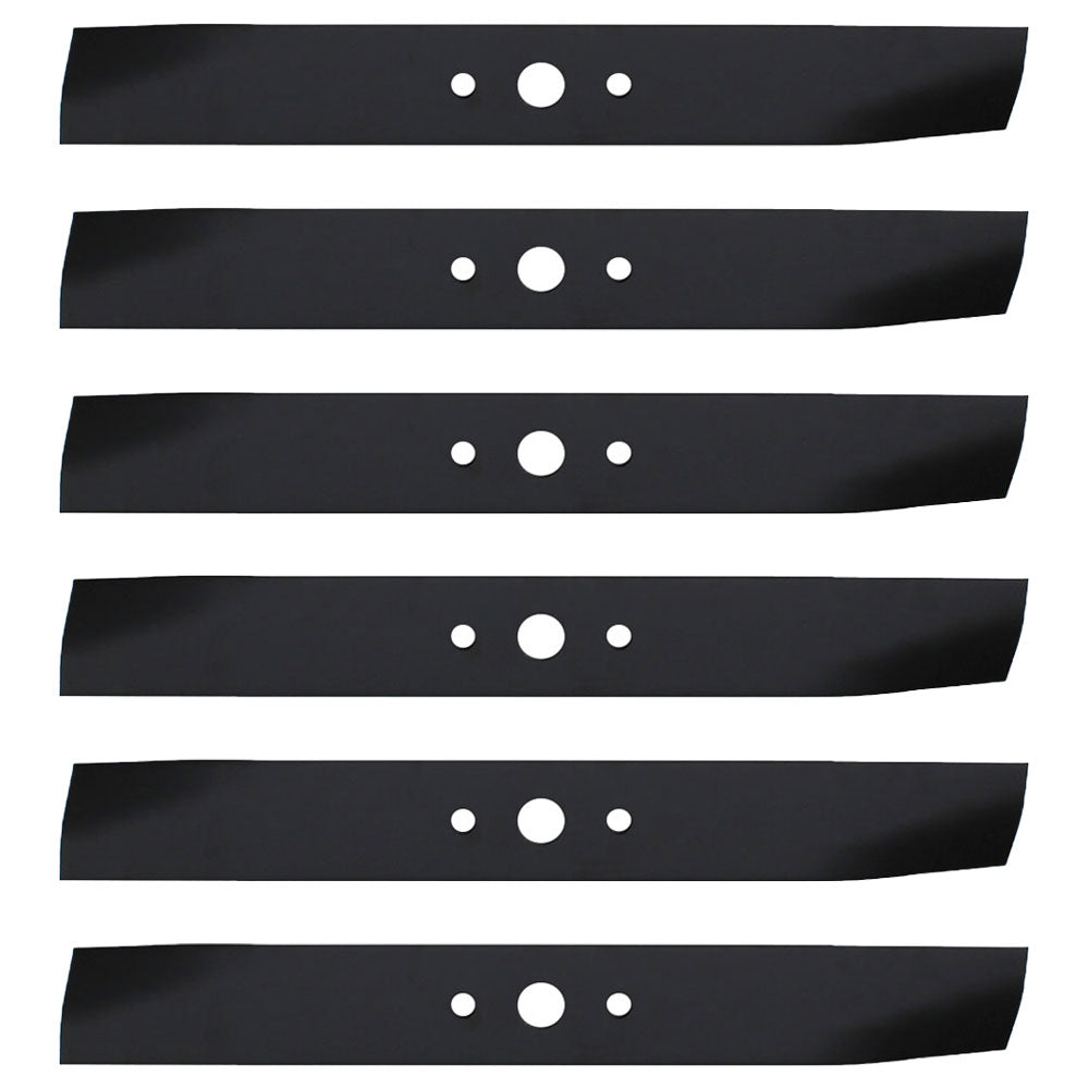 (6) Pack of Lawn Mower Blades Fits SIMPLICITY 1704100AS 1704100SM 1716696A