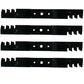(4) 92-676 Oregon Blades Fits John Deere GX20249, GX20433