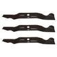 3 Fits Cub Cadet MOWER BLADES 50" CUT 742-04068 759-04047 942-04068 LT1024 FREE