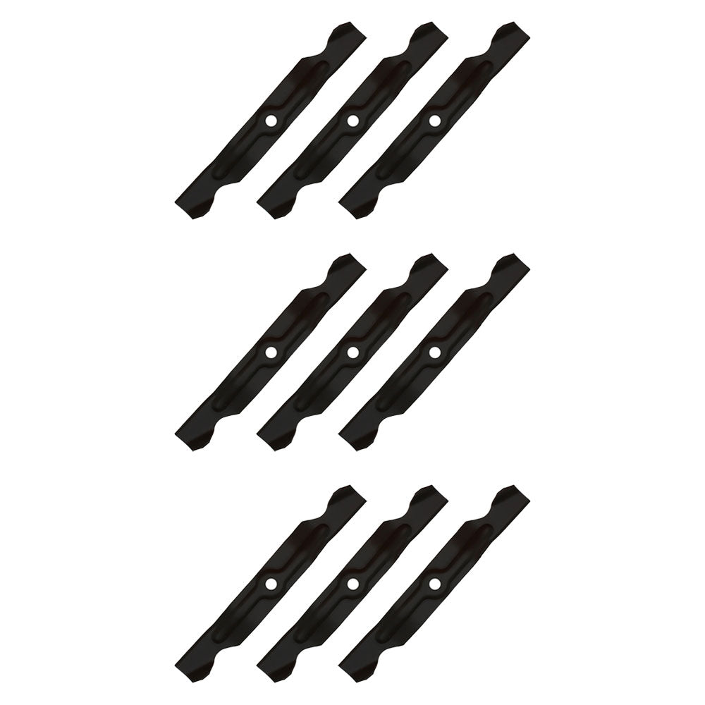(9) Heavy Duty Lawn Mower Blade Fits Cub Cadet 742-04068 759-04047 759-4047 942-