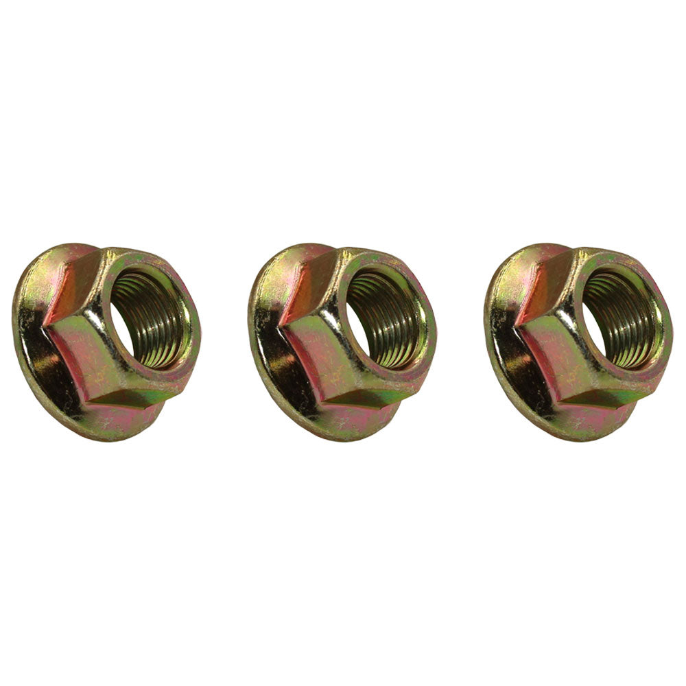 (3 Pack) Blade Spindle Nut Fits Cub Cadet Garden Tractor LT1050 LT1046 LTX