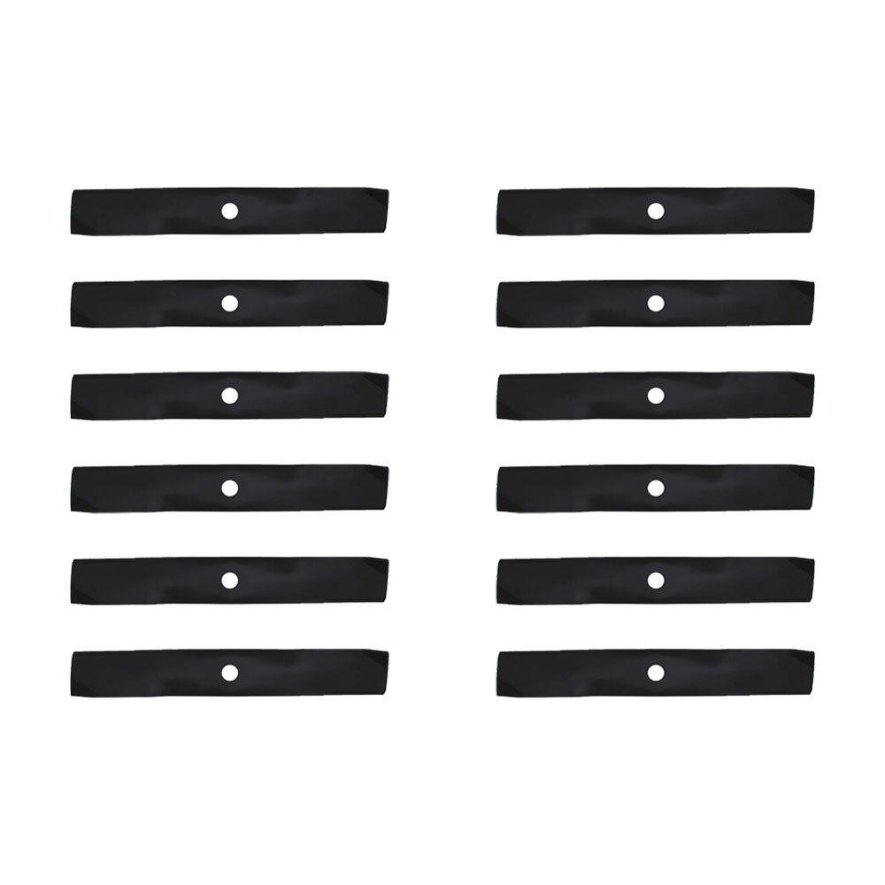 12 Lawn Mower Blades 48" Cut GS25, GS30, GS45 Fits John Deere  M115328, M114581