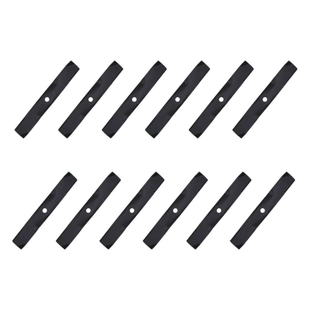 12 Lawn Mower Blades 48" Cut GS25, GS30, GS45 Fits John Deere  M115328, M114581