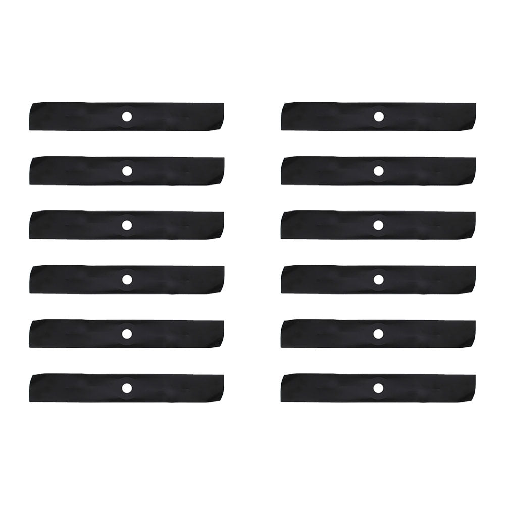 12 Lawn Mower Blades 48" Cut GS25, GS30, GS45 Fits John Deere  M115328, M114581