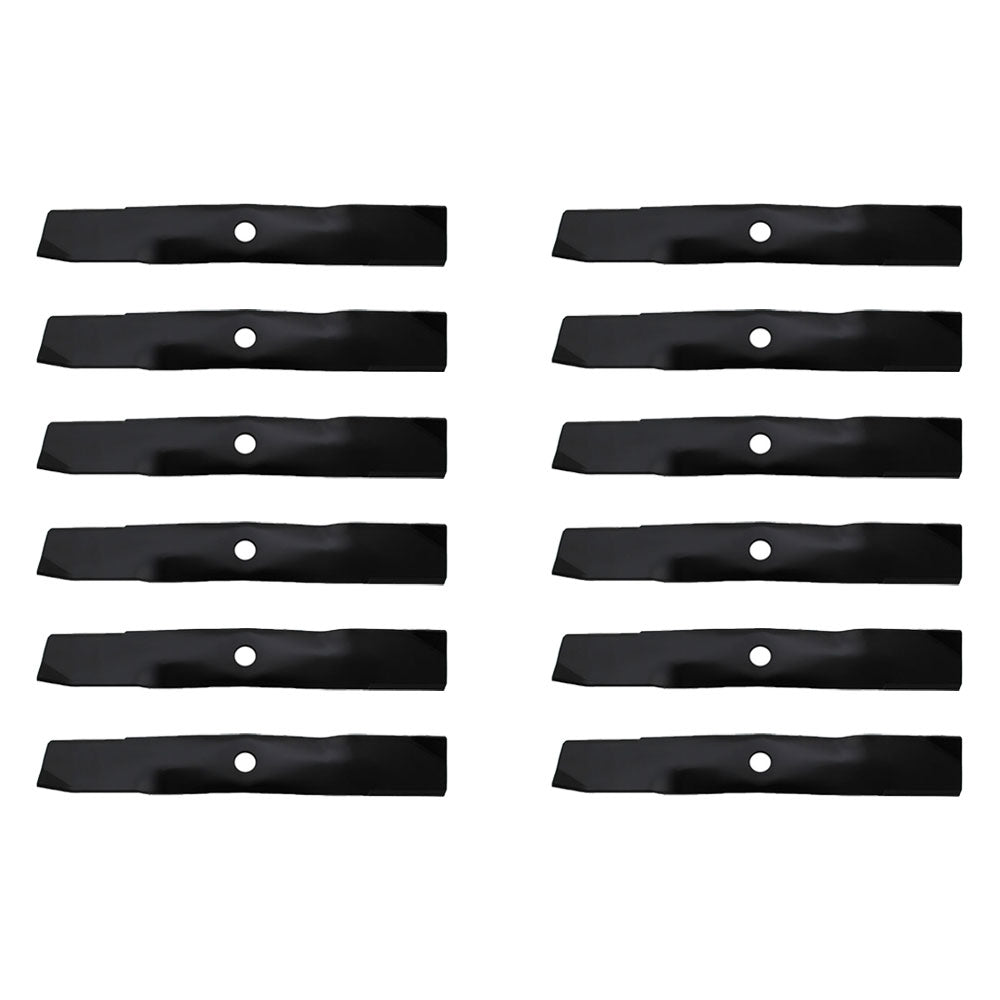 12 Lawn Mower Blades 48" Cut GS25, GS30, GS45 Fits John Deere  M115328, M114581