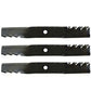 (3) 396-719 Blades Fits John Deere M143520, M145516, M152726