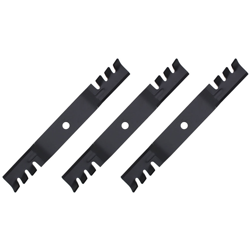 3 396-719 Mulcher Blades for 54" Mower Deck Fits John Deere X340 X540 Z425