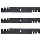 Qty 3: Toothed Mulching Blade  Fits John Deere Replaces M145516