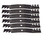 6PK Blades Fits John Deere 54C X465 X475 X485 X495 Z425 Z445 396-719