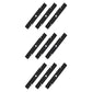 Qty 9: Toothed Mower Blade Fits John Deere Replaces AM137757