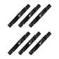 Qty 6: Toothed Mower Blade Fits John Deere Replaces 96306