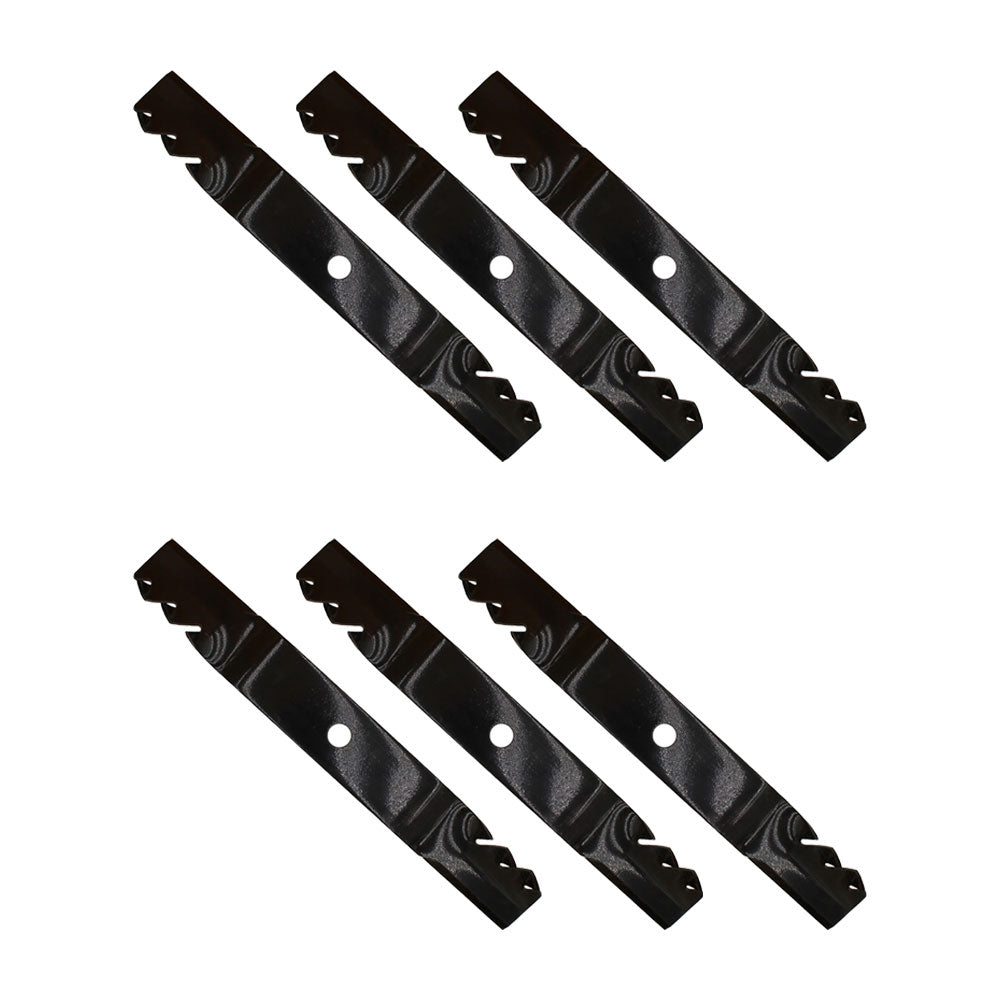 Qty 6: Toothed Mower Blade Fits Scotts Replaces M115496