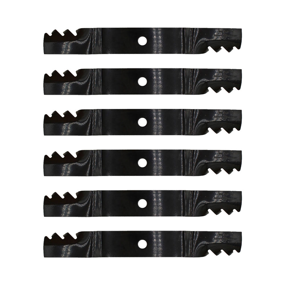 Qty 6: Toothed Mower Blade Fits Windsor Replaces 51-2440