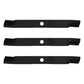 K5677-34340 3 MULCHING BLADES Fits Kubota 72" ZD28 ZD326 ZD331