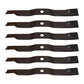 (6) Lawn Mower Blades Fits Kubota K5677-34340 ZD28 ZD326 ZD331 72" Deck HI Lift
