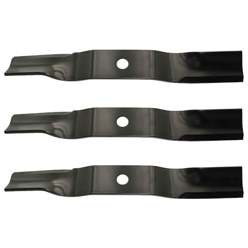 54" Cut Heavy Duty Fits Kubota Blades Set of 3 Code K5619-34350 Full 1/4" Thick