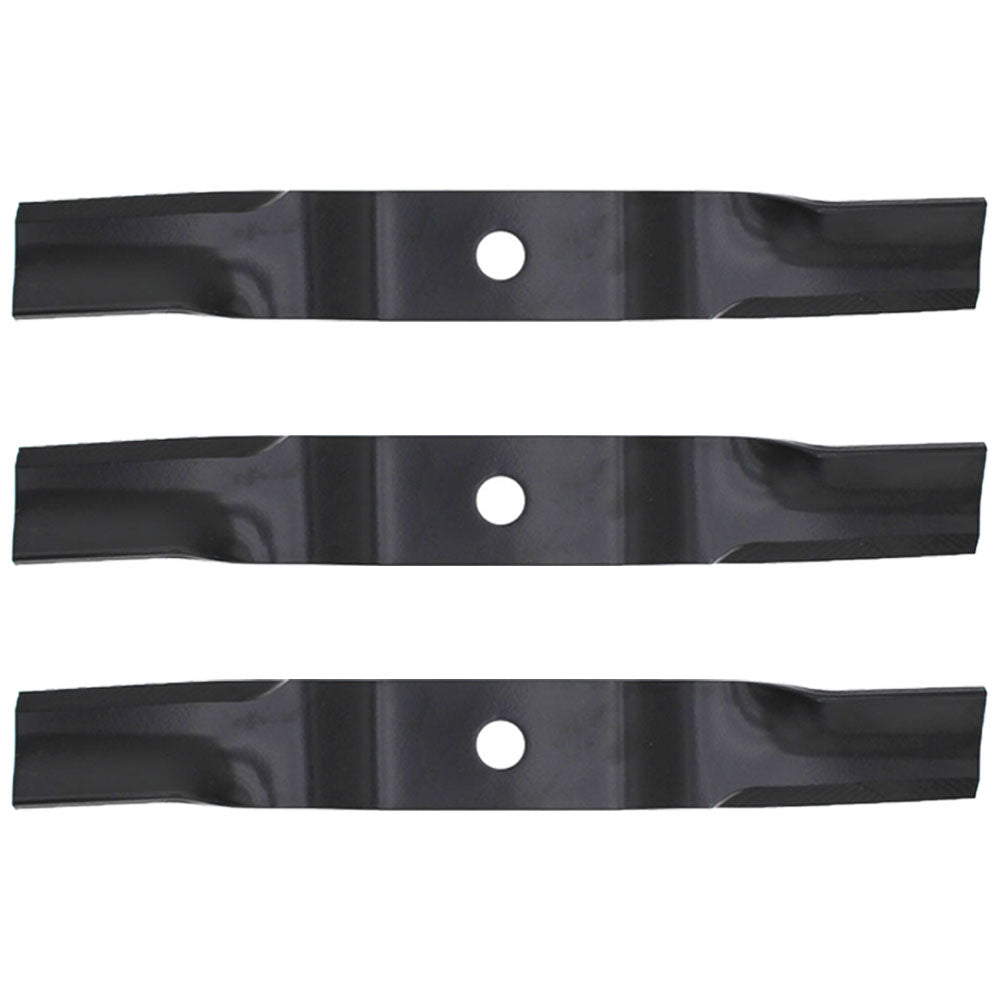 54" Cut Heavy Duty Fits Kubota Blades Set of 3 Code K5619-34350 Full 1/4" Thick