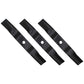 3PK Lawn Mower Blades Fits Kubota K5619-34350 RCK54GR RCK54P-227Z RCK54P-321Z
