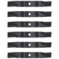 Qty 6: Mower Blade Fits Kubota Replaces K5619-34350